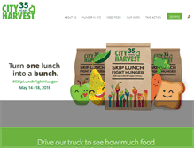 Tablet Screenshot of cityharvest.org